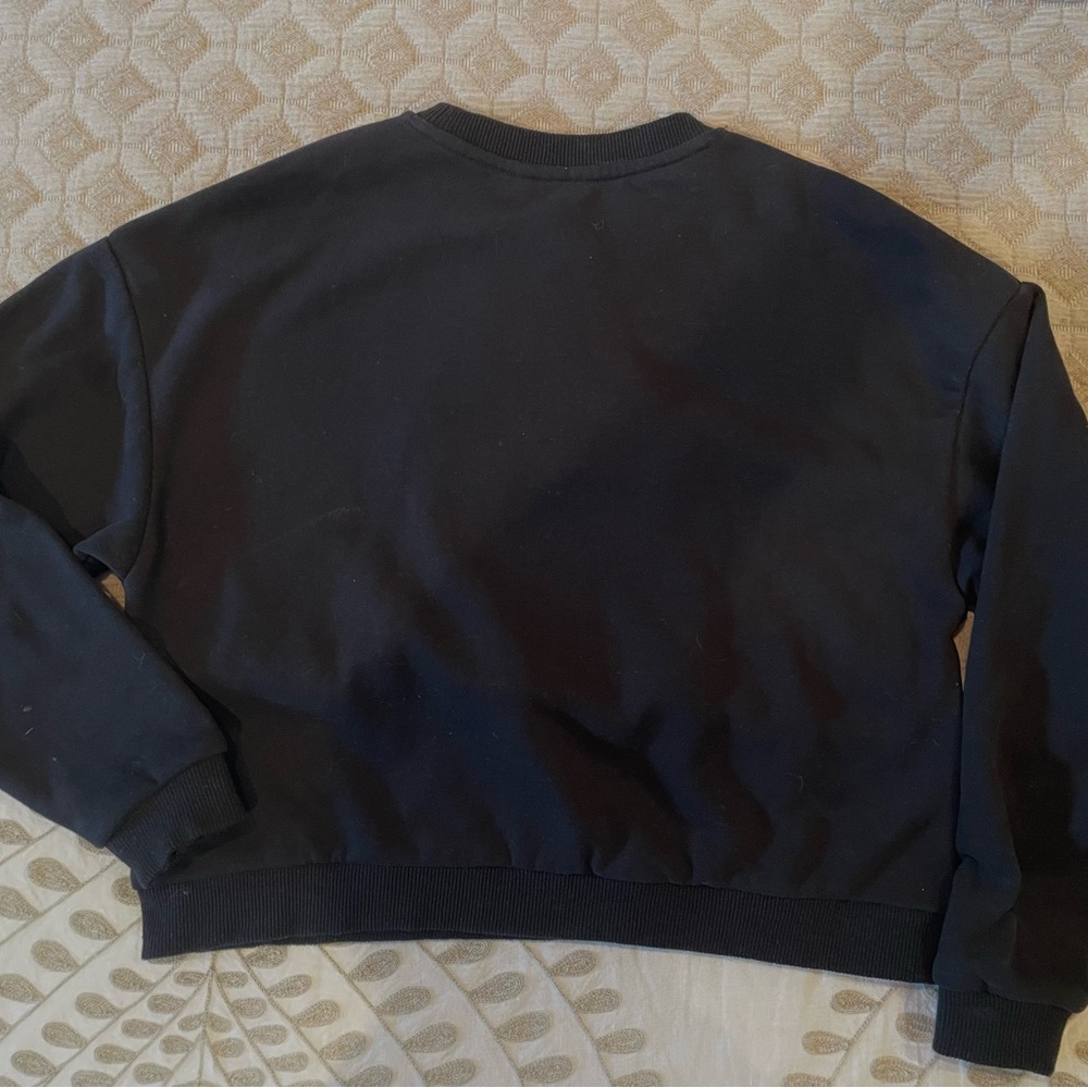 COPY - Queen of Sparkles Black Popcorn Sweatshirt - Picture 2 of 4